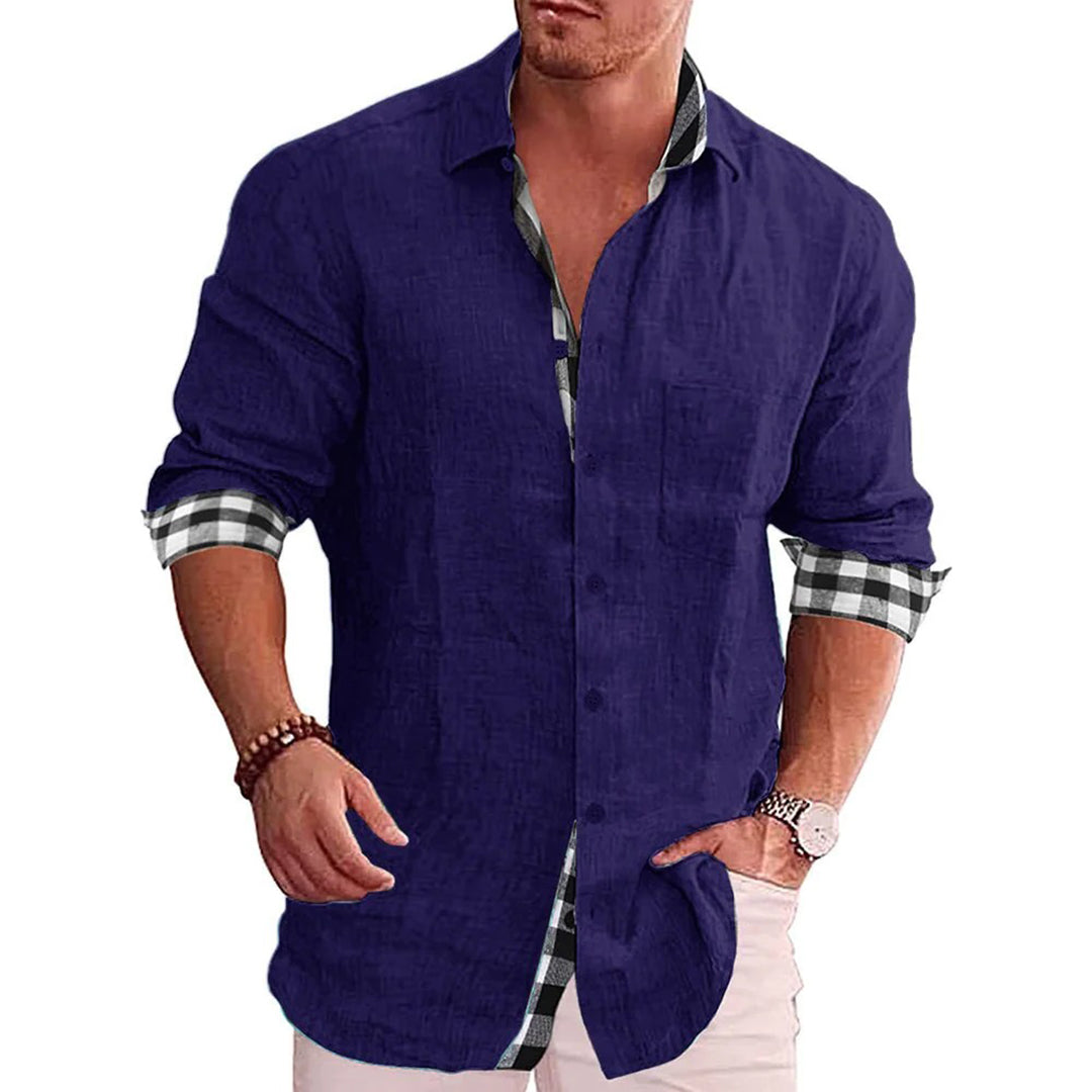 Chemise à boutons pour hommes - Dirk