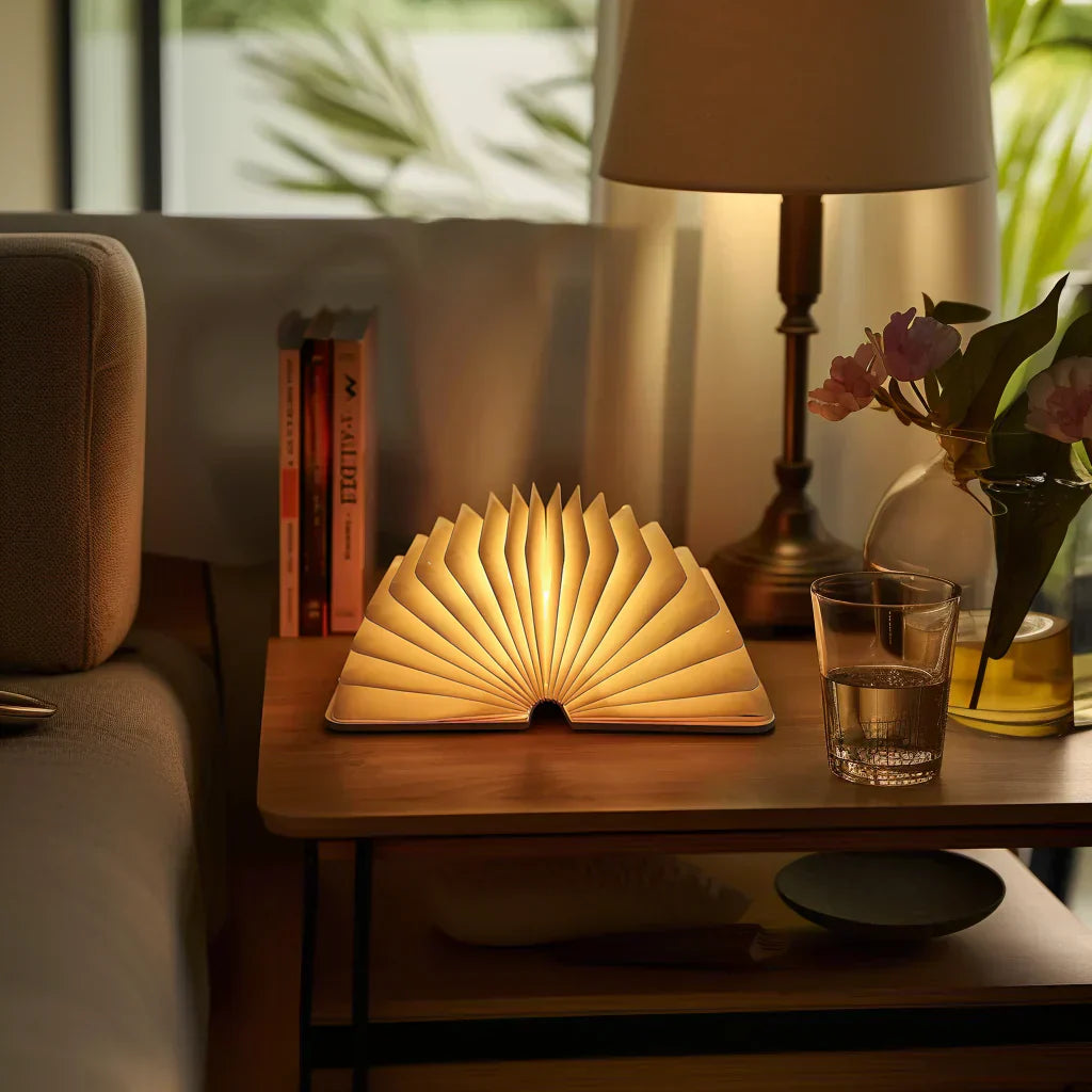 Mystisk boklampe