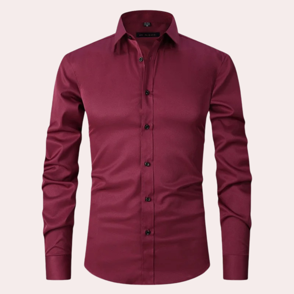 Wrinkle-Free and Crease-Free Men's Shirt - Practical and Comfortable