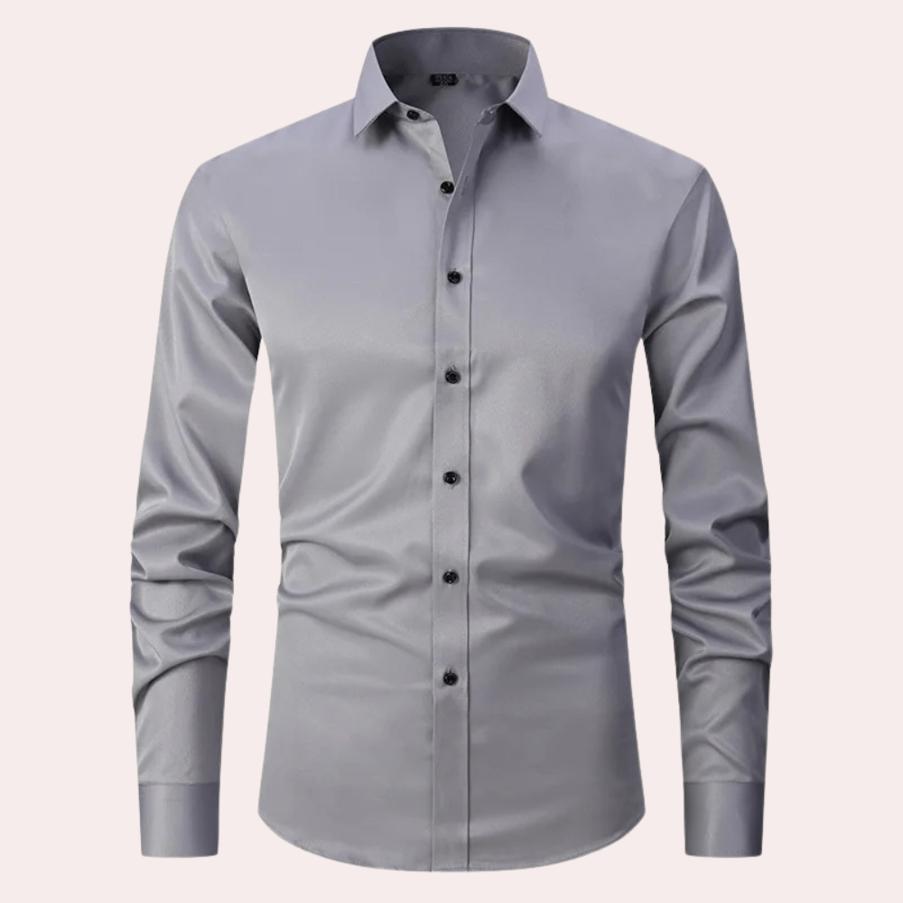 Wrinkle-Free and Crease-Free Men's Shirt - Practical and Comfortable