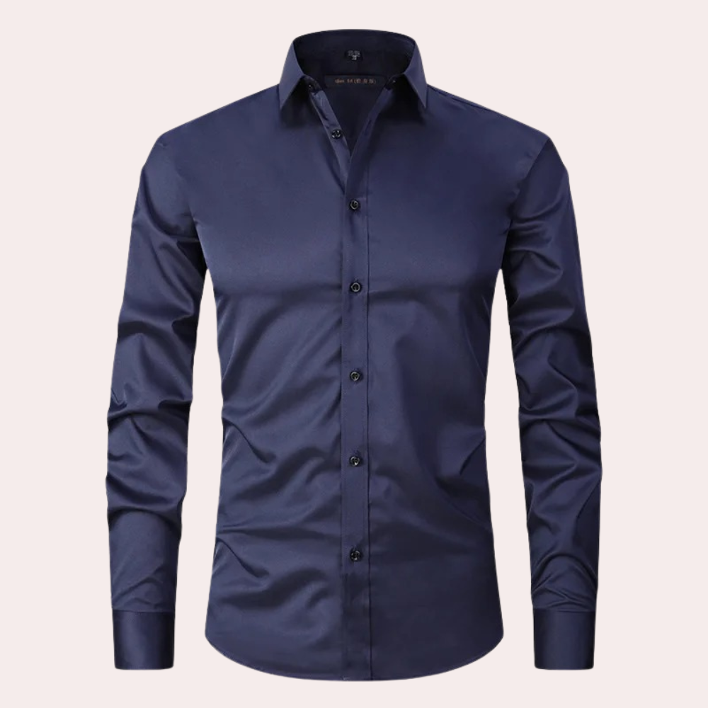 Wrinkle-Free and Crease-Free Men's Shirt - Practical and Comfortable