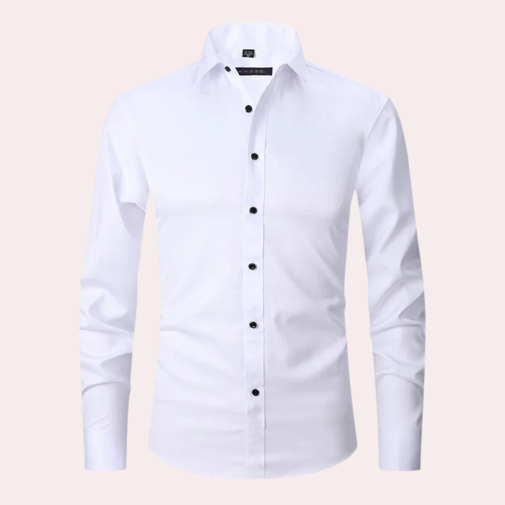 Wrinkle-Free and Crease-Free Men's Shirt - Practical and Comfortable
