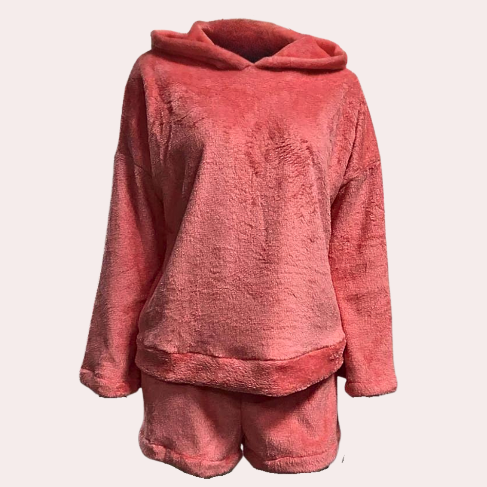 Miaou - Ensemble pyjama en polaire ultra confortable pour se détendre chat