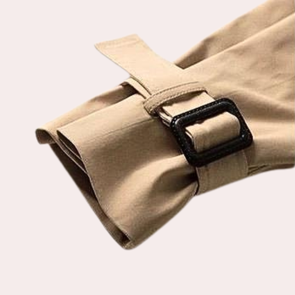 Oversized trenchcoat med bælte til kvinder - Ivana