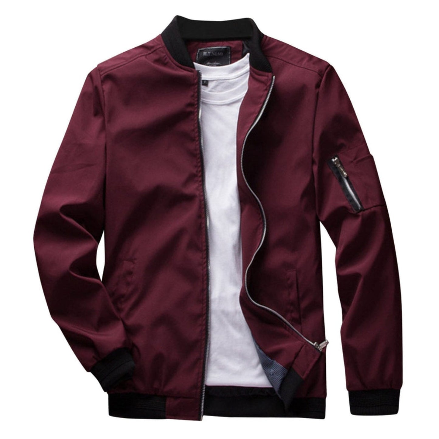 Veste d'été pour homme avec fermeture éclair et poches - Lebbi