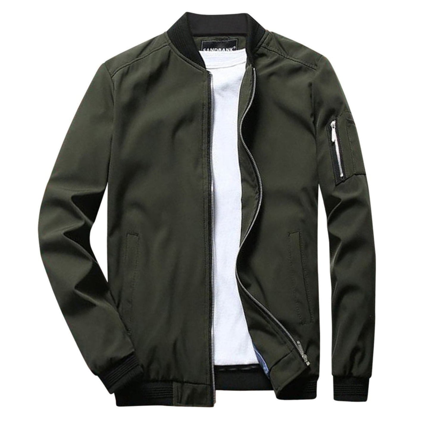 Veste d'été pour homme avec fermeture éclair et poches - Lebbi