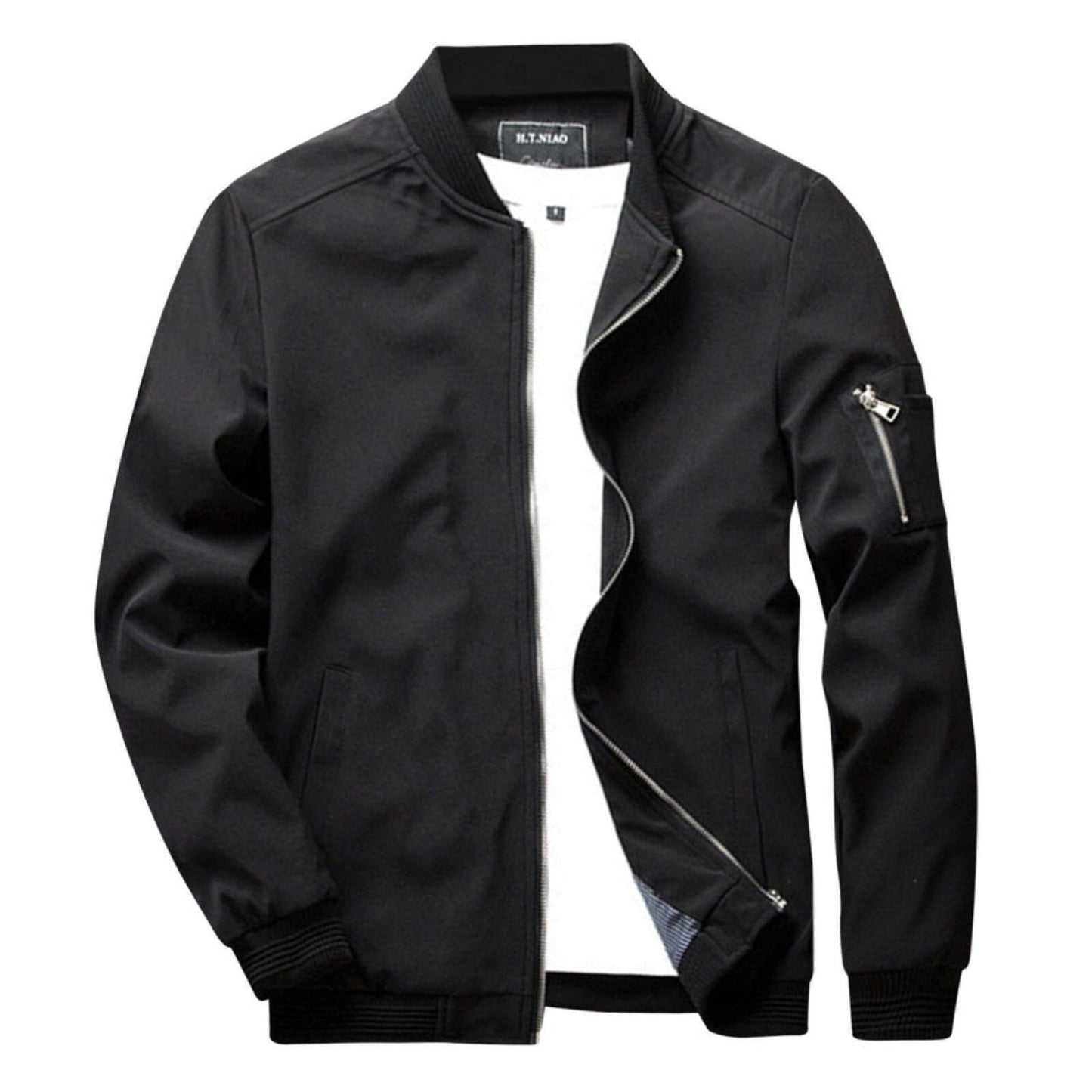Veste d'été pour homme avec fermeture éclair et poches - Lebbi