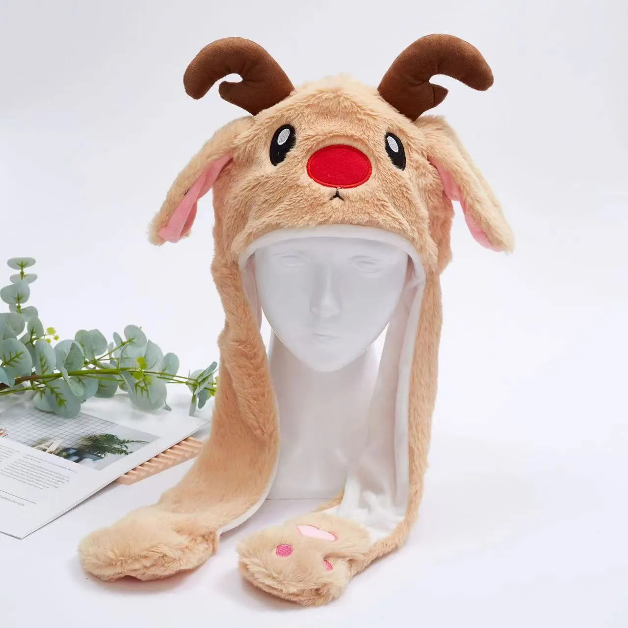 Bounce Bunny - Cute Hat with Moving Ears