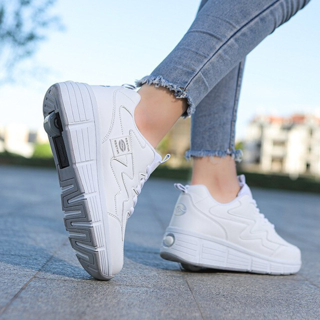 Nunzia – Heely Sneakers with Removable Wheel for Fun and Mobility