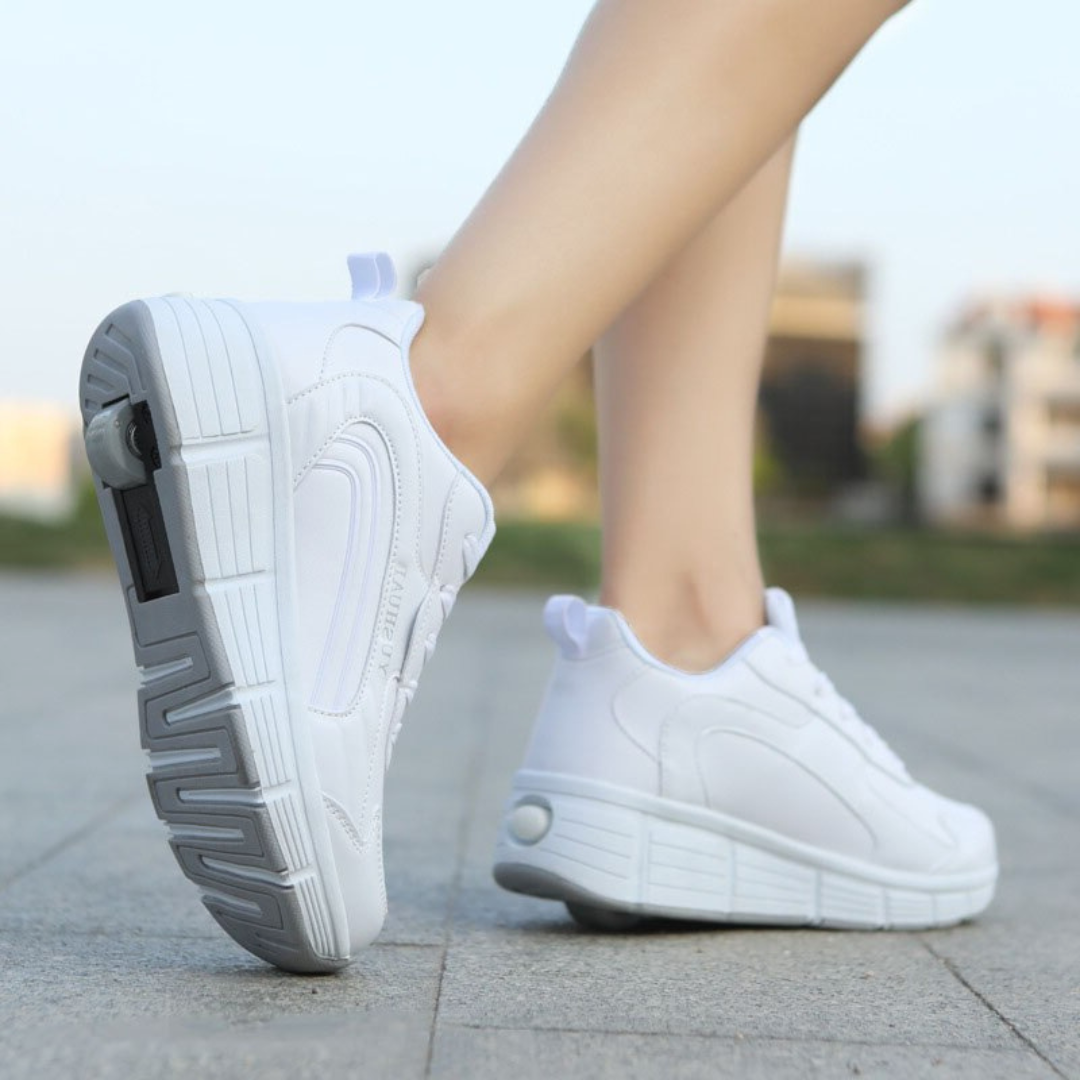 Nunzia – Heely Sneakers with Removable Wheel for Fun and Mobility