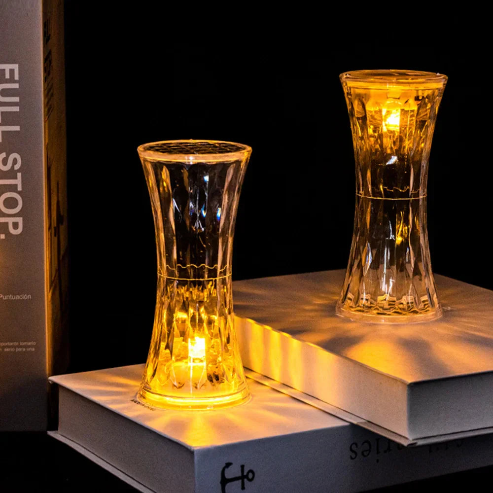 PrismaLux - Luxury Diamond-Shaped LED Reading Lamp