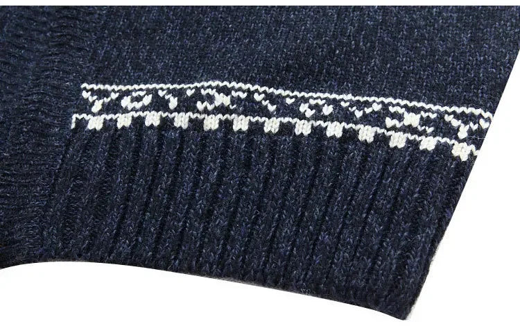 Raven – Cardigan zippé décontracté en maille pour hommes