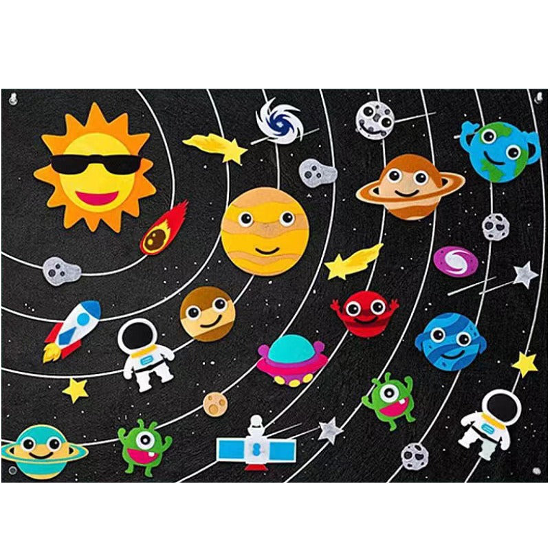 VelvetiKIDS - Tableau en feutre pour tout-petits