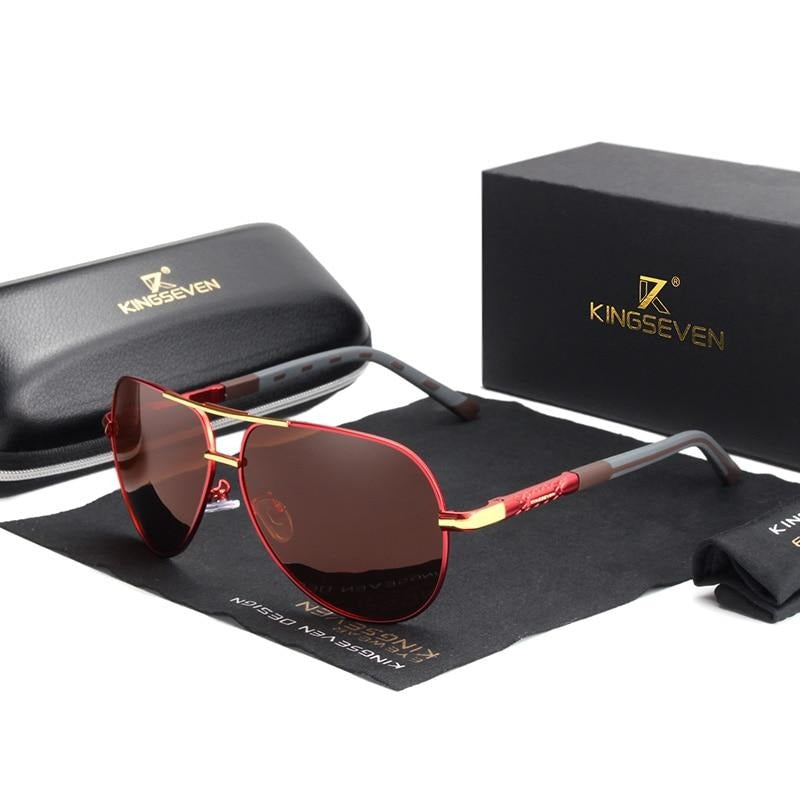 Lunettes de soleil polarisées pour hommes - Disponibles en plusieurs couleurs