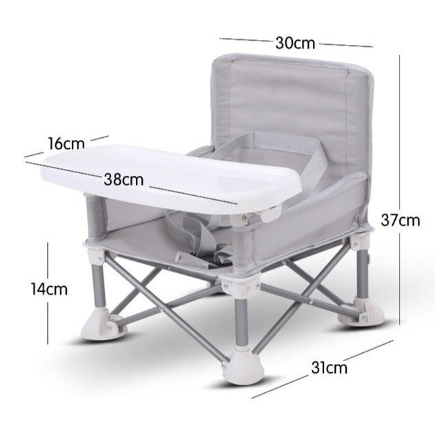 Mobil høy stol campingstol baby småbarn