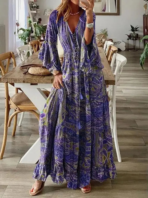 Robe Maxi Bohémienne - Kristen