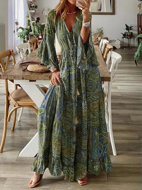 Robe Maxi Bohémienne - Kristen