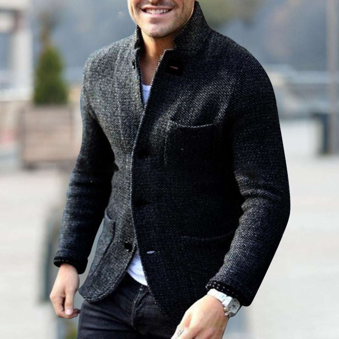 Owen - Knitted Gilet with Pockets for Men