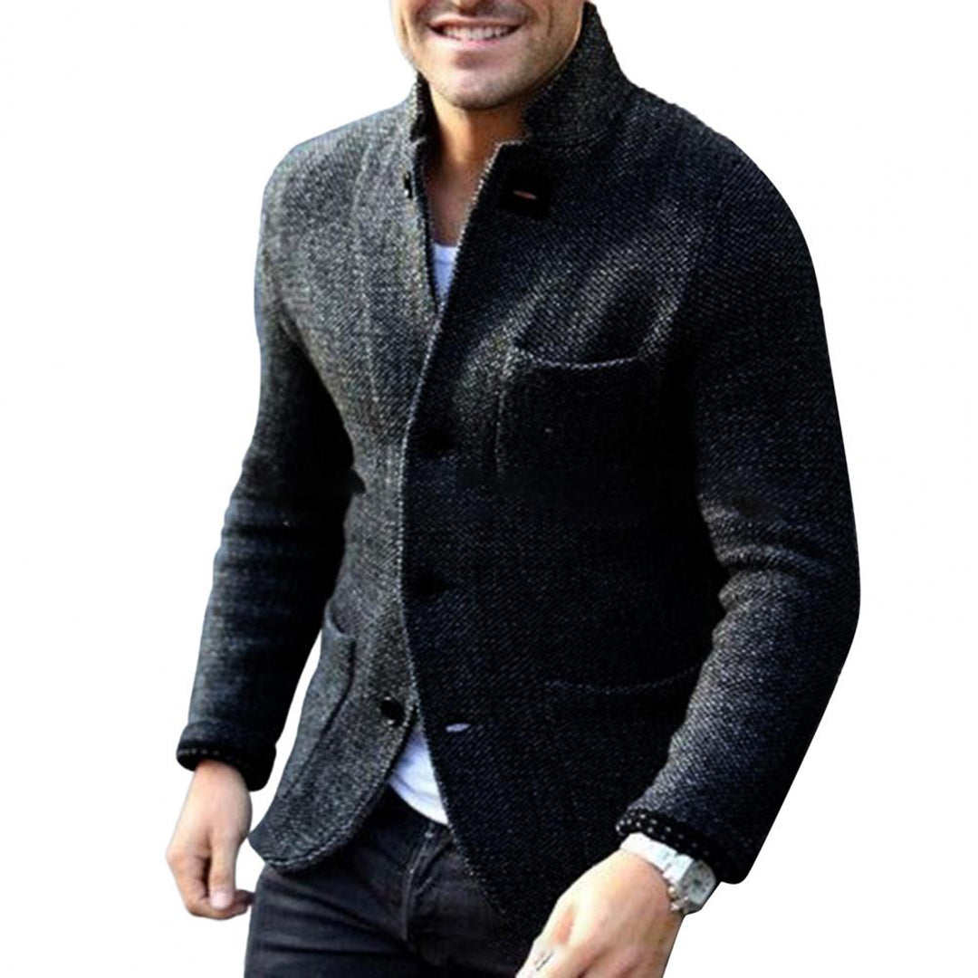 Owen - Knitted Gilet with Pockets for Men