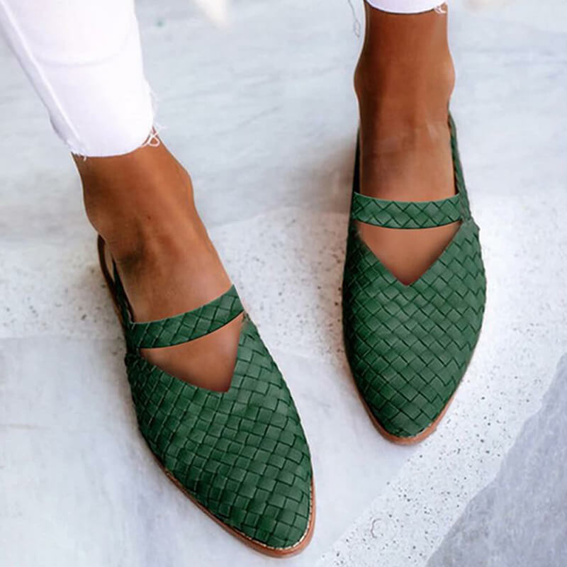 Braided Summer Women's Shoes - Laura
