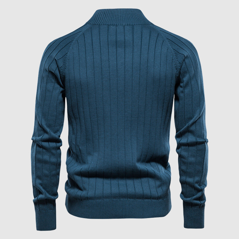 Veste zippée intégrale pour homme - Coton - Zyan