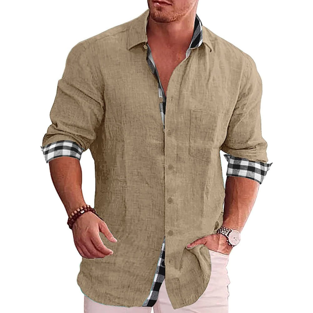 Chemise à boutons pour hommes - Dirk