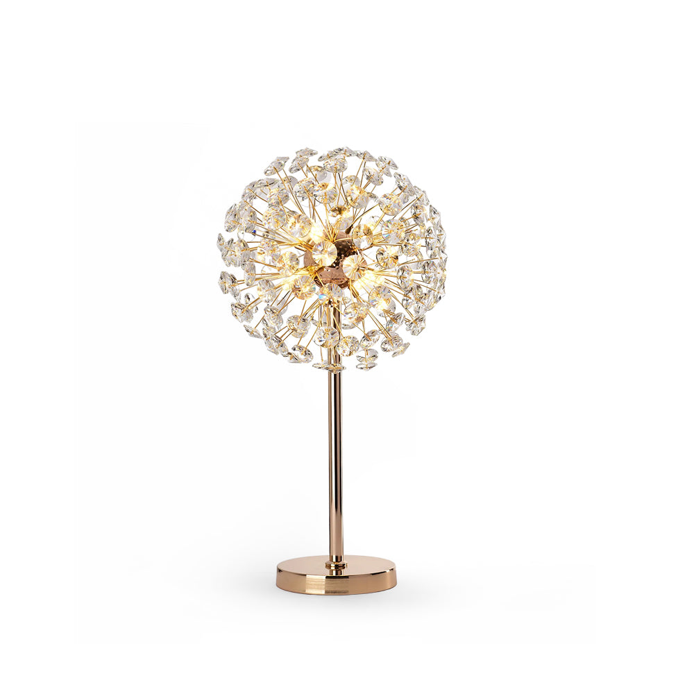 CrystalBloom - Bordlampe inspireret af mælkebøtte