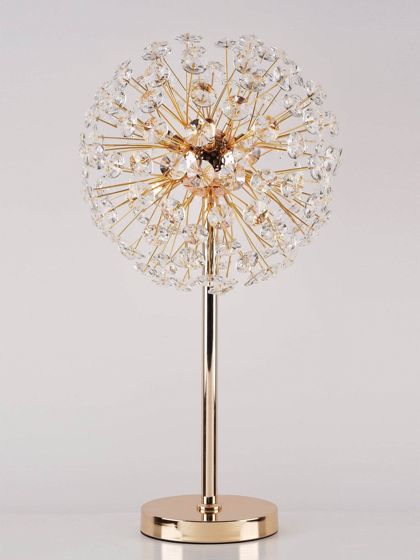 CrystalBloom - Bordlampe inspireret af mælkebøtte