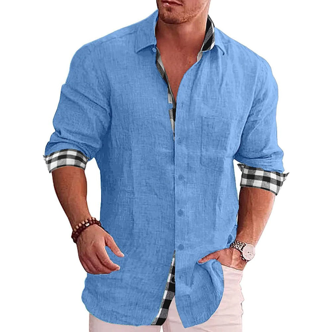 Chemise à boutons pour hommes - Dirk