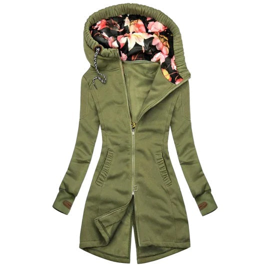 Veste de printemps pour femmes avec capuche - Idéale pour le printemps