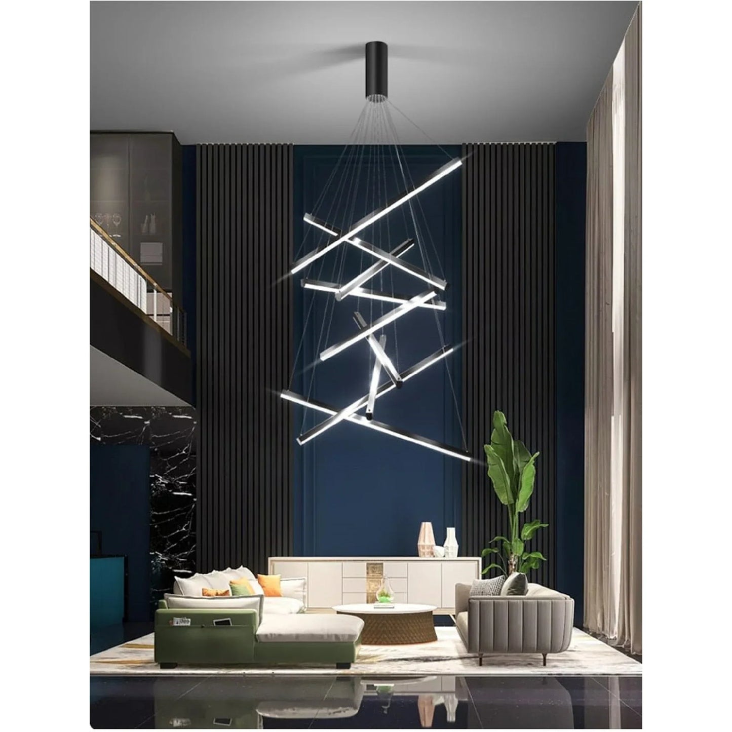 BellagioShine - Moderner LED-Kronleuchter