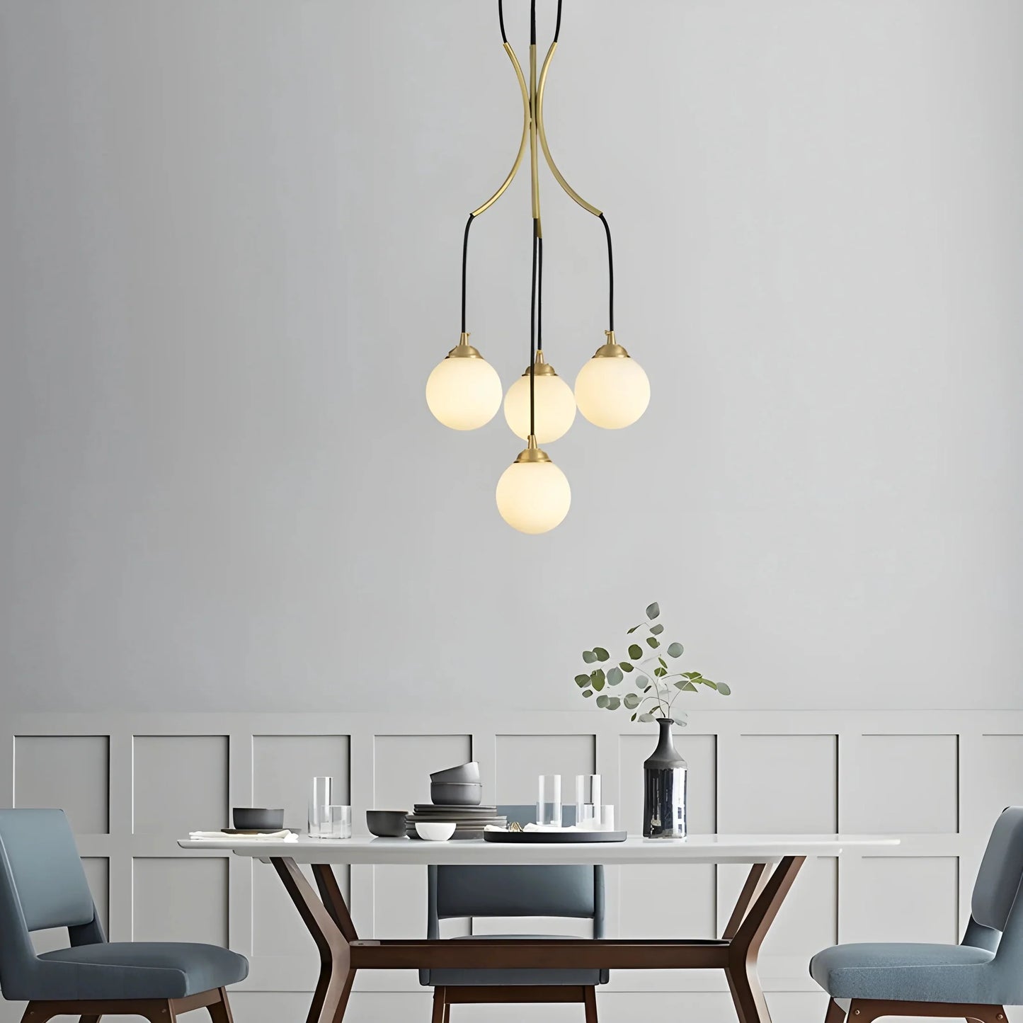 GlasOrbis - Modern Ball Chandelier