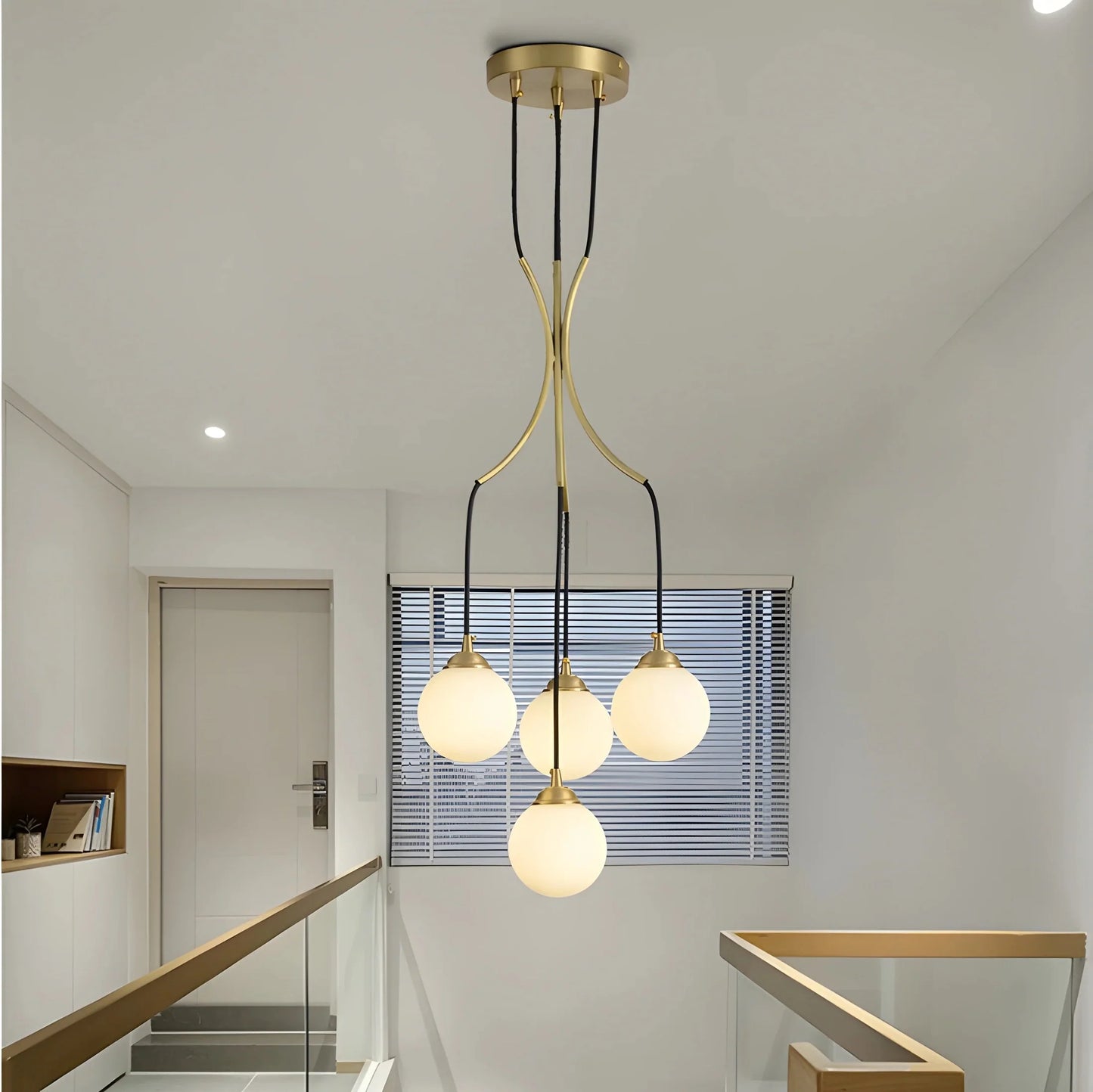 GlasOrbis - Modern Ball Chandelier