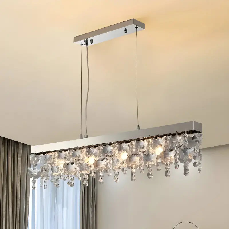 ShineLuxe - Moderne krystal lysekrone med LED-belysning