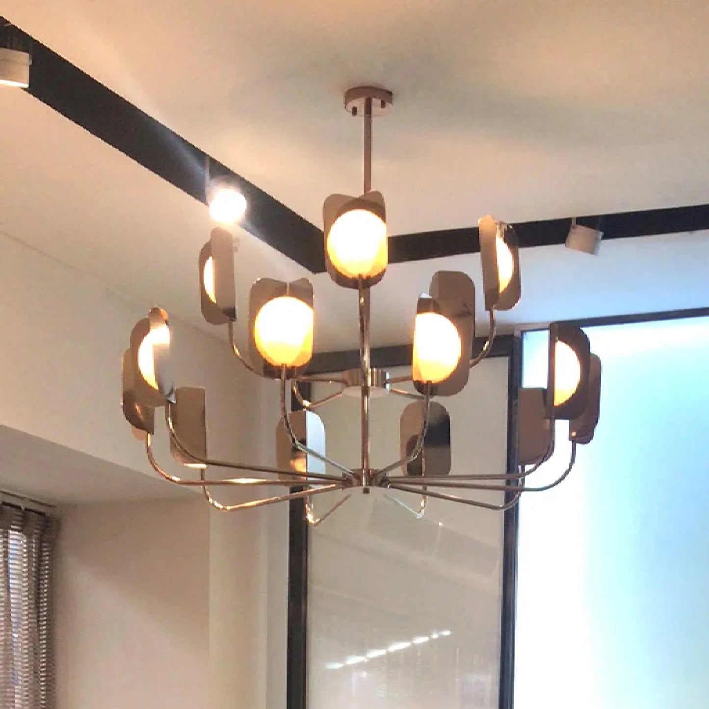 Glamora - Modern Rose Gold Ceiling Light