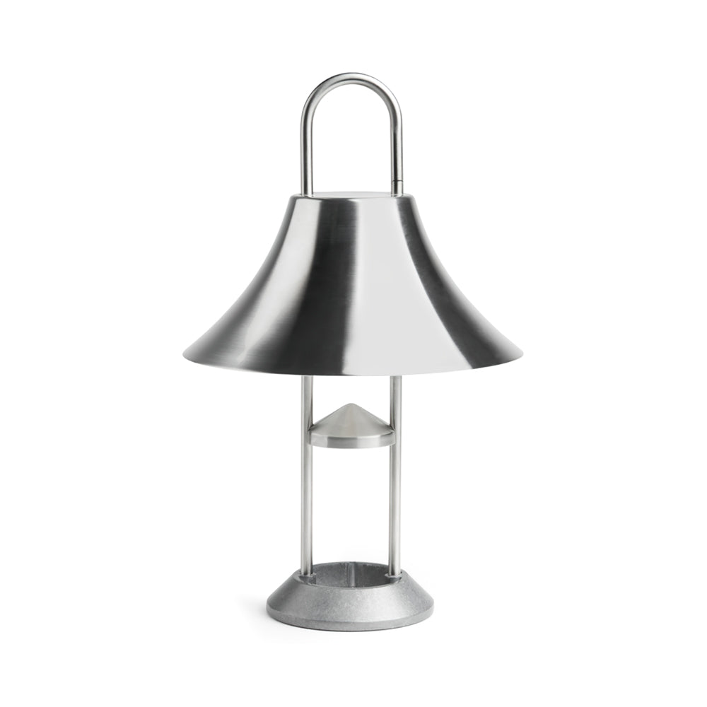 OysterShine – Genopladelig LED-bordlampe med monteringskrog