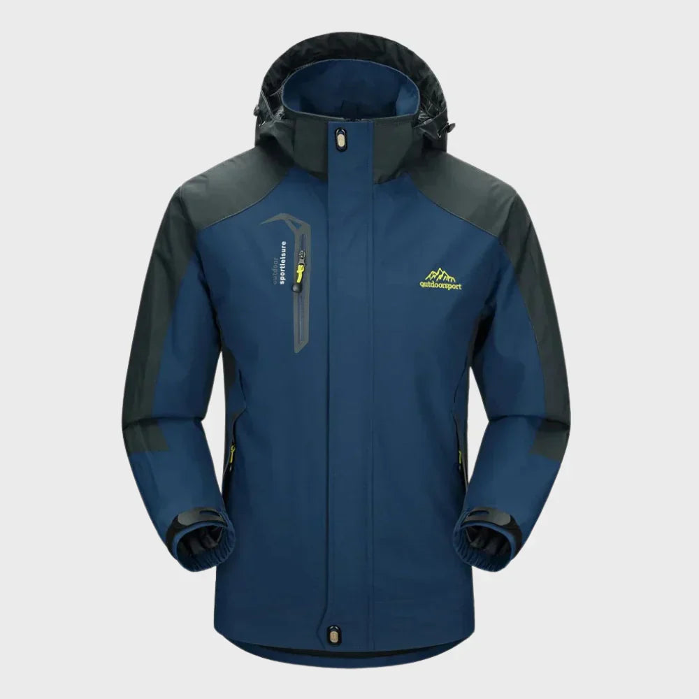 Veste pour homme - Imperméable et coupe-vent - avec capuche