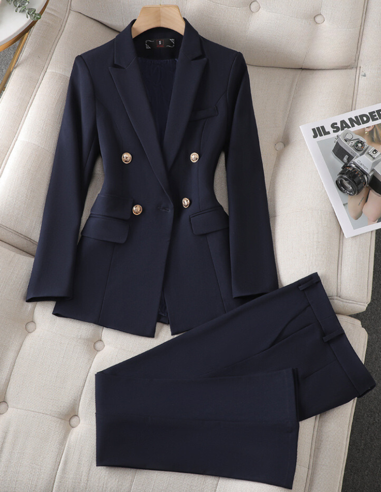 Ensemble blazer et pantalon pour femmes - Eline