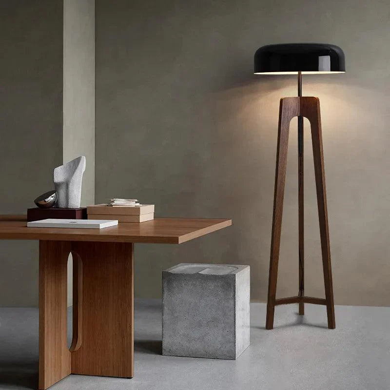 BambooGlow - Lampe en bois classique