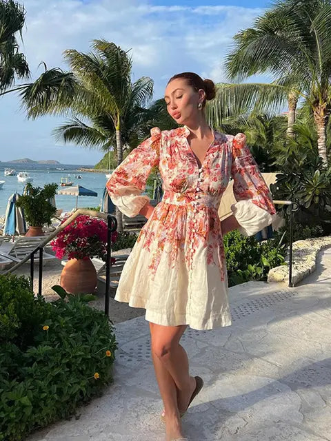 Robe bohémienne Maxi et Mini - Angela