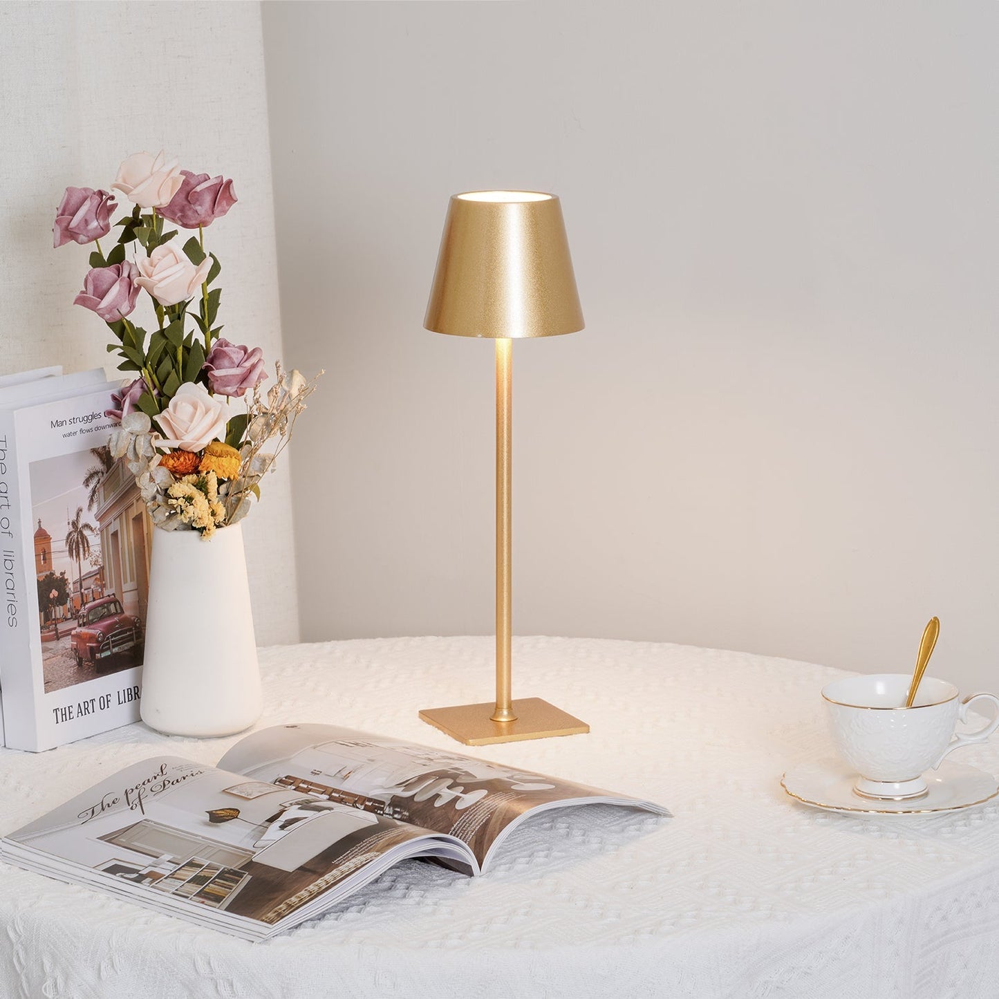LumoPold - Rechargeable LED Table Lamp