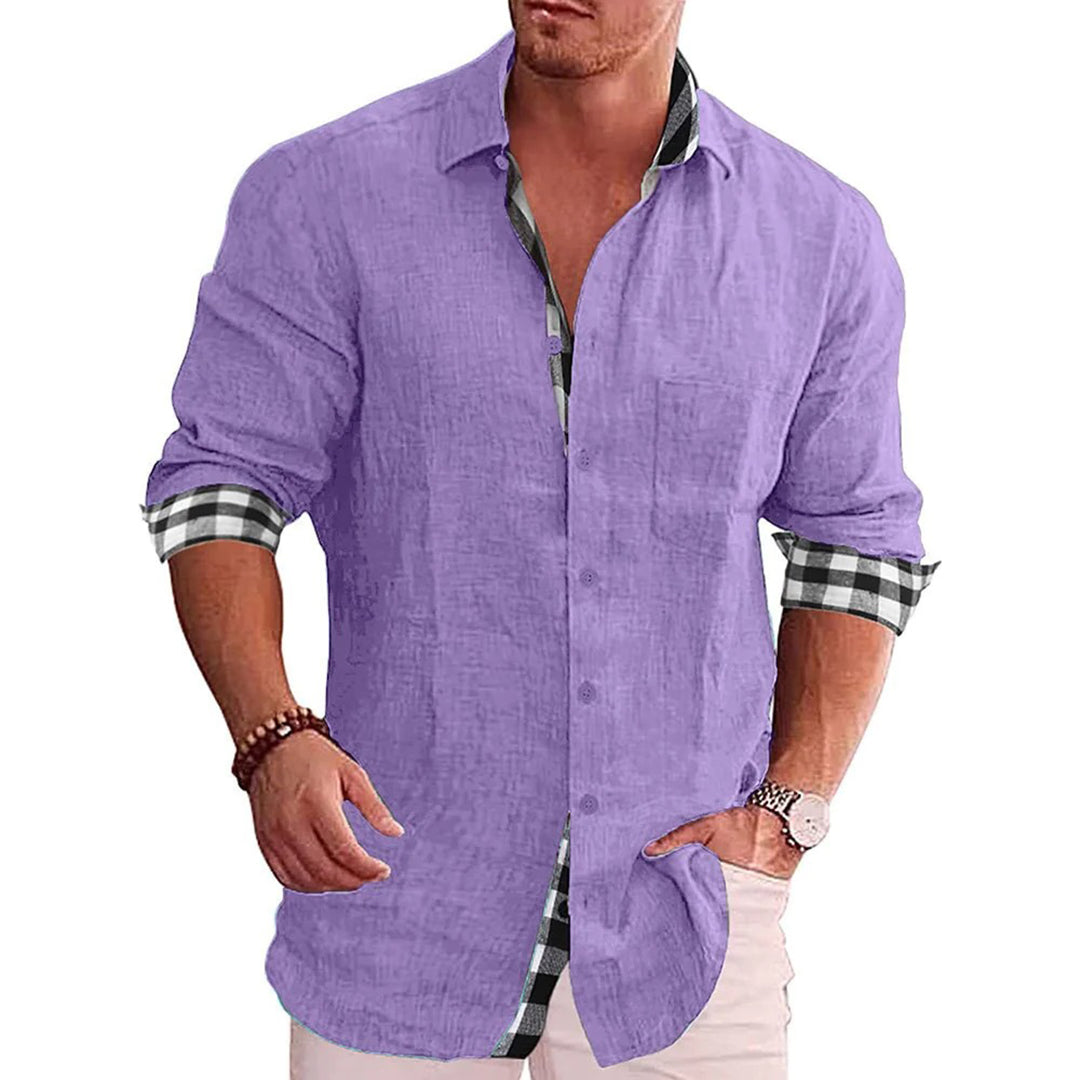Chemise à boutons pour hommes - Dirk