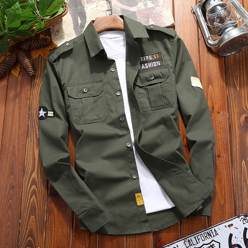 Veste pour hommes - Design militaire