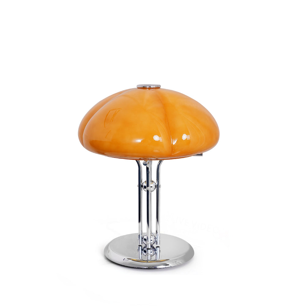 OrangeCurve - Moderne Glas Bordlampe