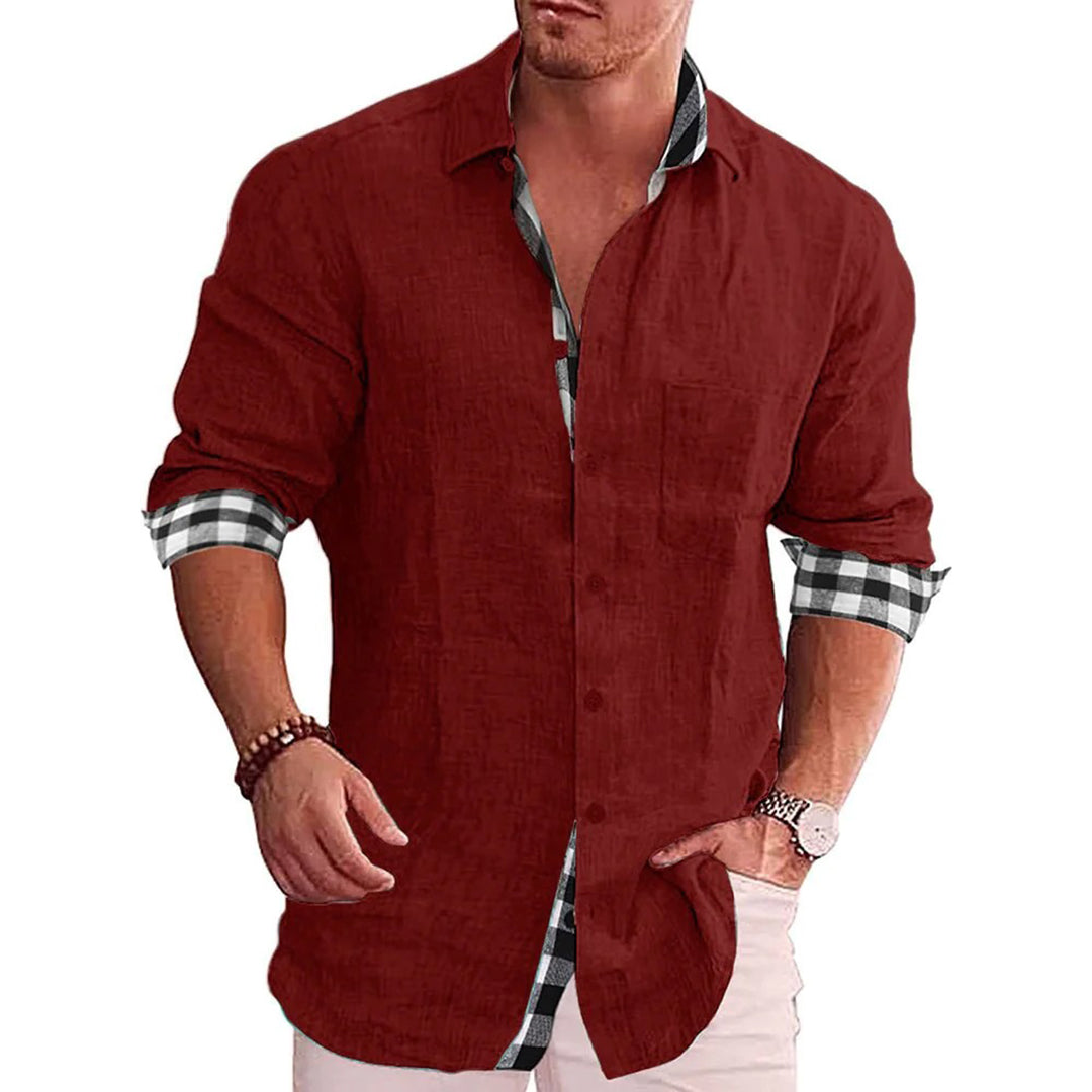 Chemise à boutons pour hommes - Dirk