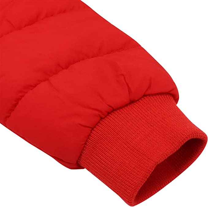 Warmer und gemütlicher Baby-Winterstrampler mit Ohren