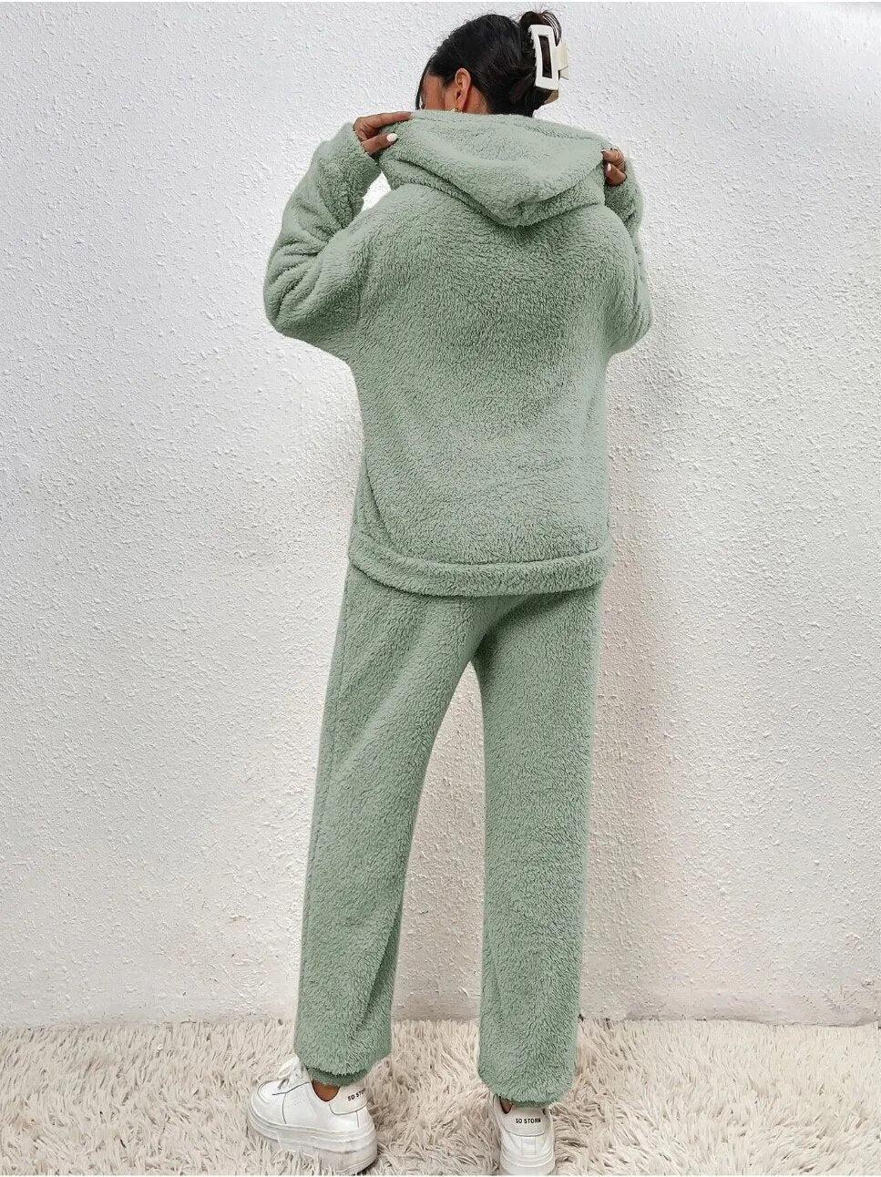 2-piece winter fleece set for women - Spania