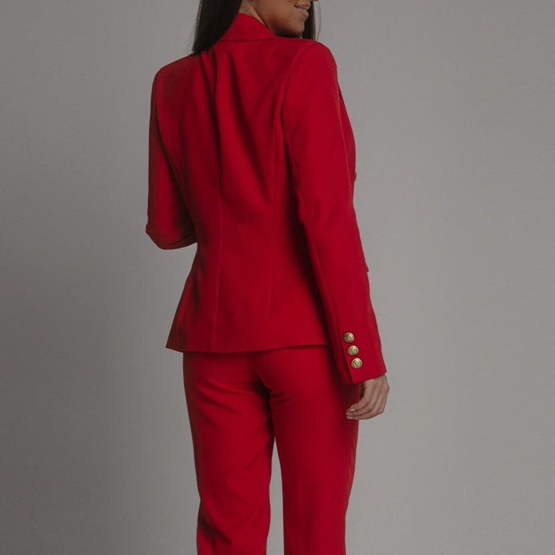 Naomi – Stilig midi-kjole med elegant V-hals