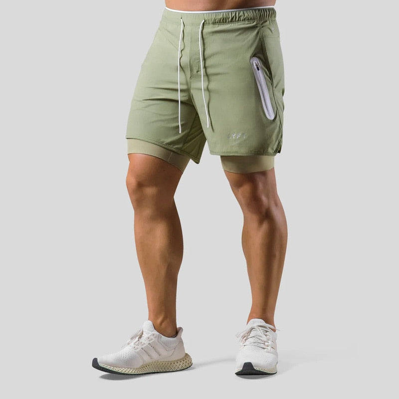2-in-1 Sports Trousers for Men | Perfect for Any Workout