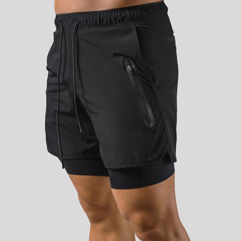 2-in-1 Sports Trousers for Men | Perfect for Any Workout